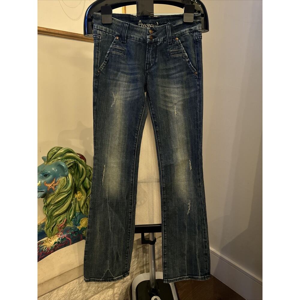 Avocado Classic Straight Leg Women's Jeans - Dark Blue